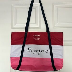 Kate spades & Clinique totes